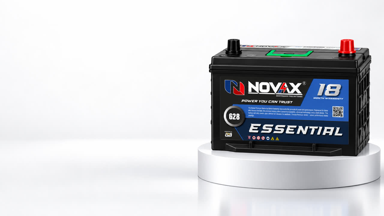 Novax Essential battery, 18 month warranty